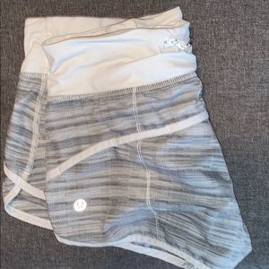 Lululemon “speed up shorts”